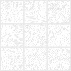Tile wave wood pattern, composite texture, floor element for plans or printing on tiles. The line is a monochrome texture in a minimal style. Vector background