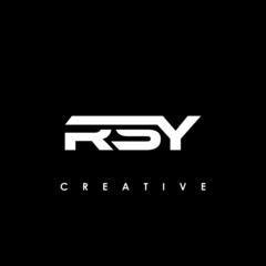 RSY Letter Initial Logo Design Template Vector Illustration