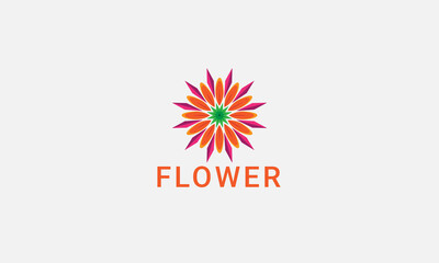 Artistic Luxury beautiful jewelry logo design with flower ornament
