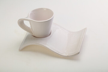 Empty cup for tea or coffee