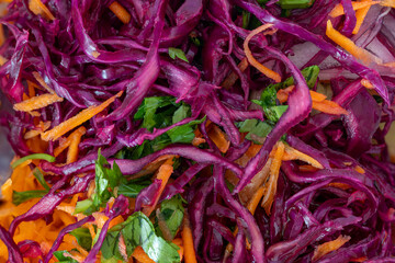 Yummy organic mixed season vegetable salad