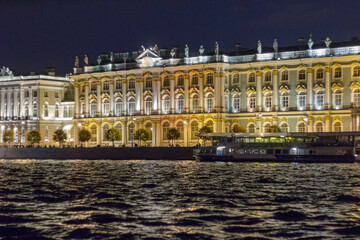 Fototapeta na wymiar Night Petersburg
