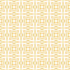 Ikat repeating swimwear design. Yellow