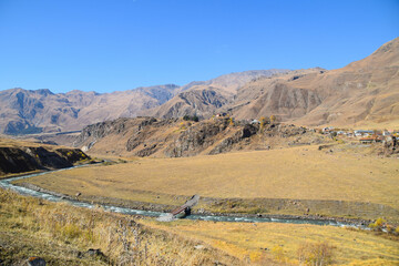 Travel through Gerogia Europe in autumn