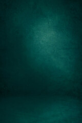 Dark Green Background Studio Portrait Backdrops Photo 4K