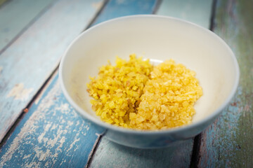 Process of Cooking Mapo Tofu