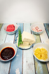Process of Cooking Mapo Tofu