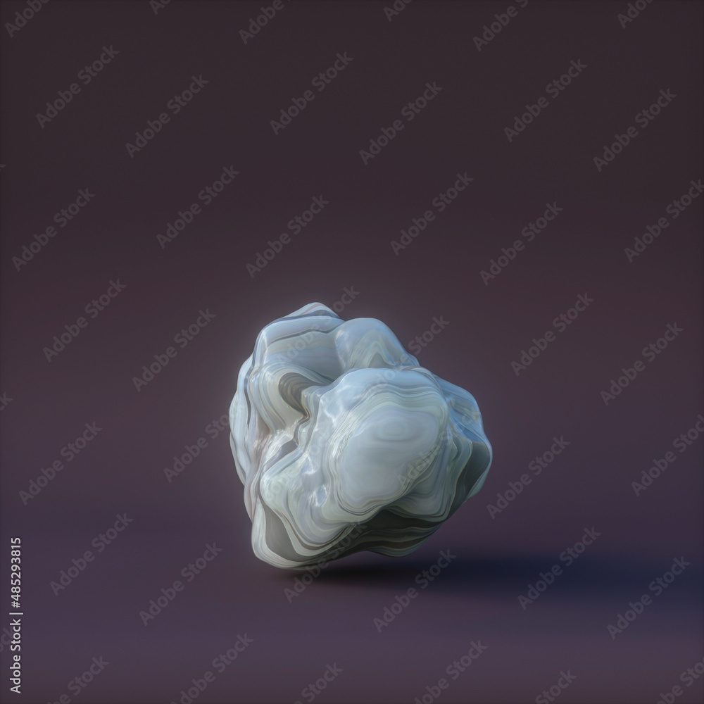 Poster natural beauty podium backdrop for product display with abstract stone. 3d rendering.