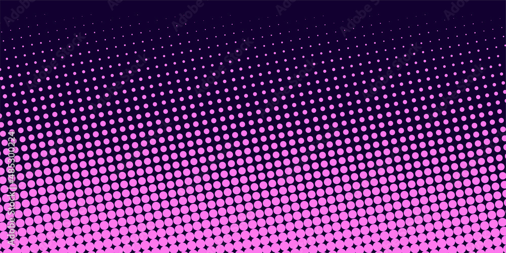 Poster abstract vector halftone background. pattern design elements with pink gradient.