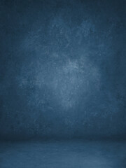 Blue Background Studio Portrait Backdrops Photo 4K