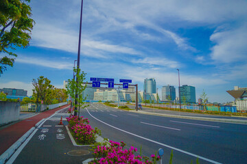 東京都江東区の街並み