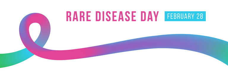 Blend gradient background for Rare Disease Day