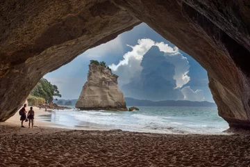 Outdoor-Kissen Cathedral Cove, Neuseeland © GERHARD