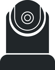 Cc tv camera icon vector symbol, Closed-circuit television icon, security camera icon