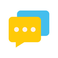 Message chat bubble icon