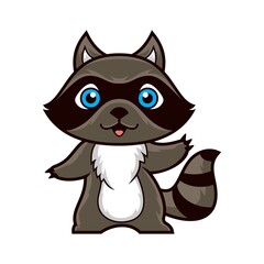 raccoon cartoon