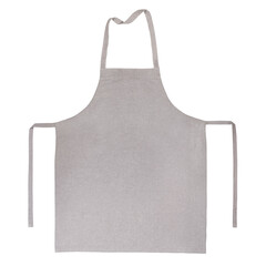 Kitchen apron isolated on white background