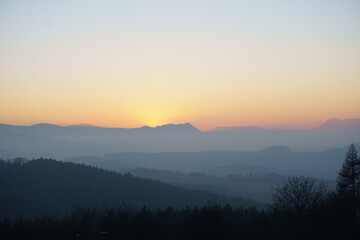 Beautiful sunset