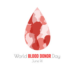 World Blood Donor Day banner.