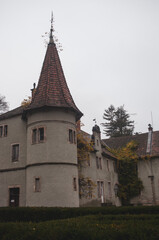 Shenborn French Counts Palace Karpaty Villge, Carpathian Region (Oblast)m Zakarpattia, Renaissance
