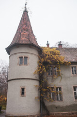 Shenborn French Counts Palace Karpaty Villge, Carpathian Region (Oblast)m Zakarpattia, Renaissance