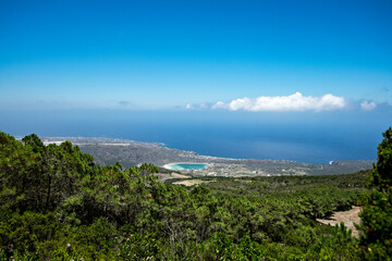 Vista panoramica dell'isola di Pantelleria