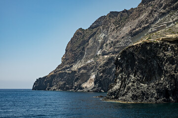 Fototapeta na wymiar Scogliera di Pantelleria