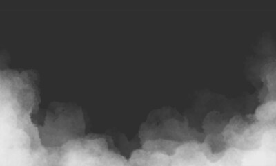 Abstract black and white smoke background
