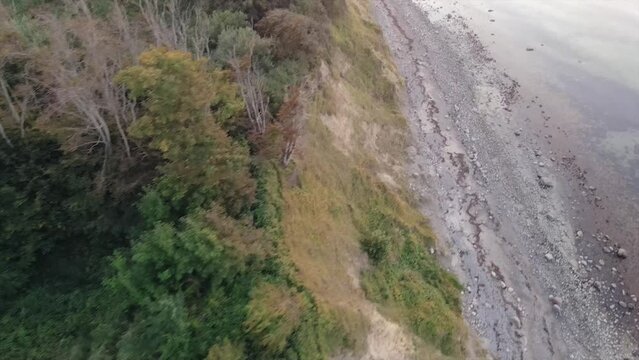 Steilk&uuml;ste von Heiligenhafen nahe Fehmarn