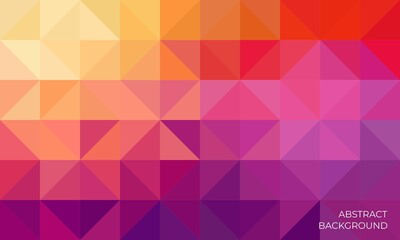 Colorful abstract background with triangles