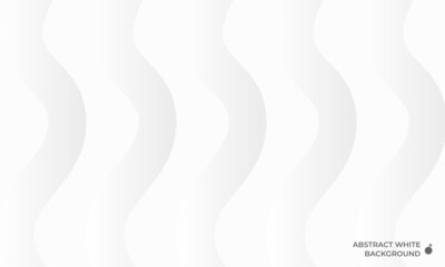 abstract white wave background