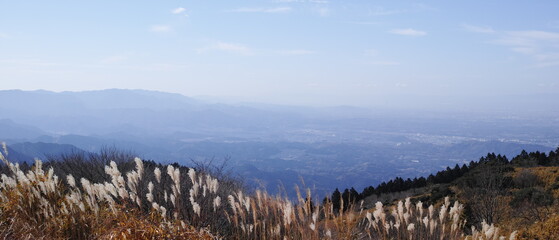 葛城山山頂の景色
