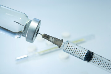 syringe with medicine