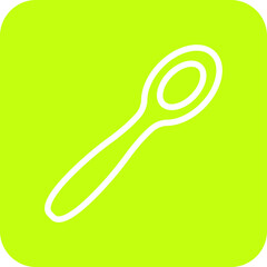 Spoon Vector Icon Design Illustration