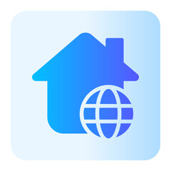 web development gradient icon