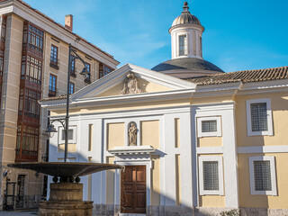 Monasterio de san Joaquín y santa Ana en la ciudad de Valladolid, España