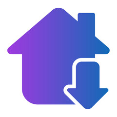 download gradient icon