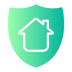 shieldelectronic device gradient icon