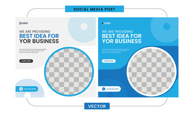 Best Corporate, Business Social media Ads post Design