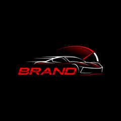 Automotive logo template