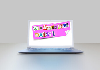 Ransomware virus verschlüsselungstrojaner Trojaner deutsch text