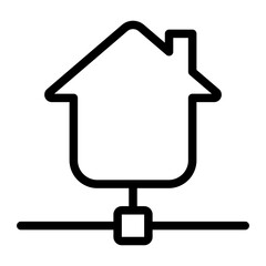 connected line icon