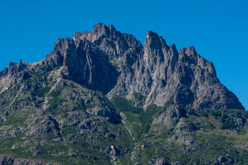 Mountain peak details	
