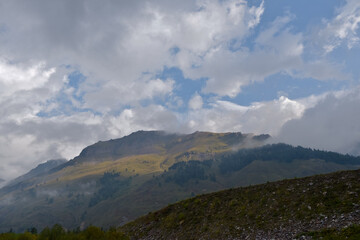 Fototapeta premium Autumn in Terskol