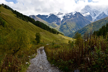 Caucasus Mountains in September