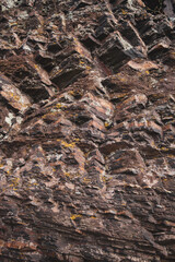 Granite iron cut - stone quarry, rock  texture closeup
Industrial material for construction