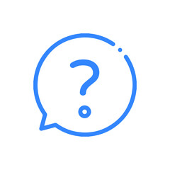 Ask questions or support icon