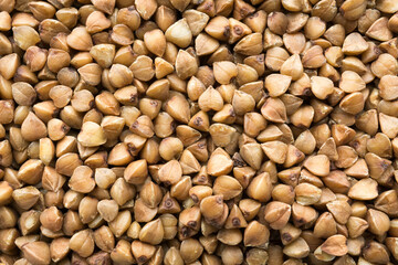 Buckwheat, close-up, background image