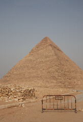 Great pyramids of Giza. Ancient Egypt