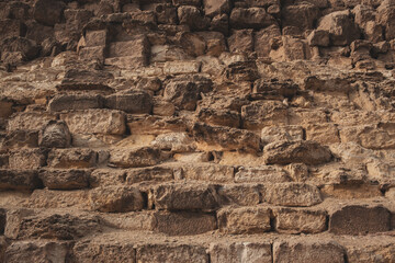 Great pyramids of Giza. Ancient Egypt